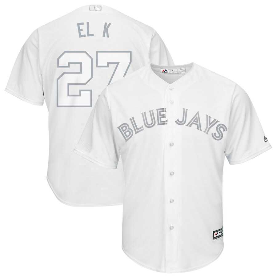 Blue Jays 27 Vladimir Guerrero Jr. El K White 2019 Players' Weekend Player Jersey Dzhi,We sell and wholesale Blue Jays 27 Vladimir Guerrero Jr. El K White 2019 Players' Weekend Player Jersey Dzhi on line form chian!